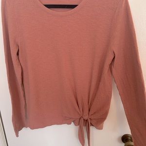 Madewell long sleeved spring top